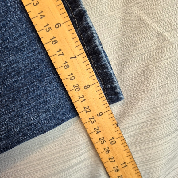 Levis 515 Jeans Womens 14M Bootcut Mid Rise Medium Wash Denim Outdoors Casual - Picture 10 of 16